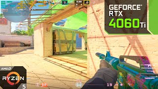 Counterstrike 2  RTX 4060 Ti 8GB  Ryzen 7500F [upl. by Vanni]