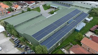 Sistem fotovoltaic Romtap Prod Com 400 kWp [upl. by Aratihc]