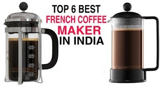 Top 6 Best French Press Coffee Makers in India With Price  2023 [upl. by Airtap]