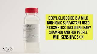 Decyl Glucoside NonIonic Surfactant and Emulsifier  Gel  for Formulations and DIY Skin Care [upl. by Klara]