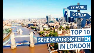 London  Top 10 Sehenswürdigkeiten [upl. by Suhpesoj]