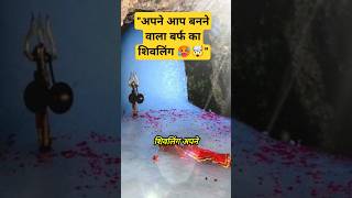 Amarnath Me Apne Aap Banta Hain Barf Ka Shivling 🤯🥵 shorts ytshorts shiv mahadev trending [upl. by Knute568]