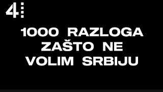 ZASTO NE VOLIM SRBIJU [upl. by Opal]