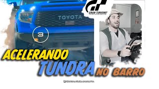 Acelerando TOYOTA Tundra no Barro carros granturismo7 [upl. by Jea]