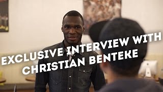 Exclusive Interview with Christian Benteke  Nike Global Showcase 2015 [upl. by Gomar]