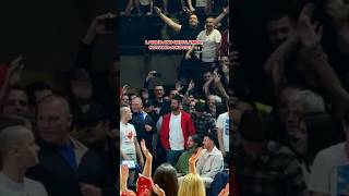 Standing Ovation for Novak Djokovic as Crvena Zvezda Fans Show Their Love [upl. by Tiedeman414]