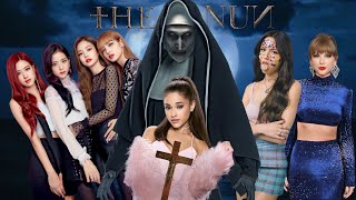 Celebrities in the Nun KPOPTHINGZ [upl. by Onitsirc]