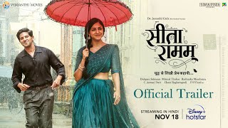 Sita Ramam Official Trailer  In Hindi  18th November  DisneyPlus Hotstar [upl. by Hadrian]