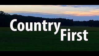 Demun Jones  Country First featuring Long Cut Official Lyric Video [upl. by Relyk217]