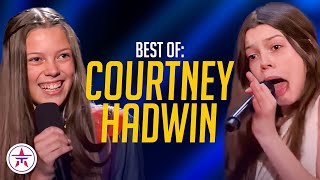 Top 3 BEST Courtney Hadwin Performances on AGT [upl. by Claudelle]