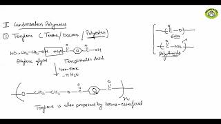 Polymers  Teflon Nylon6 66 amp 610 Polyester terylene  Lecture5 [upl. by Eahsel]