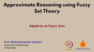 Algebras on Fuzzy Sets [upl. by Ydok]