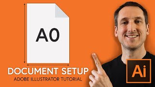 How to set up an A0 document in Adobe Illustrator [upl. by Daria]