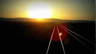 Iran  From Mashhad to Tehran by train wonderful railroad view  August 2012 Part II Full HD 1080p [upl. by Etnaid261]