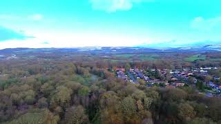 Views Above Duxbury Woods Chorley Lancashire [upl. by Ilahsiav]