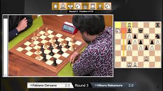 FABIANO VS HIKARU FISCHER RANDOM 102824 [upl. by Ecirtaeb411]