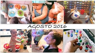 VLOG MES 6 MELLIZAS parte 3 Regalos para África  Cortar uñas de bebé  Intoxicada [upl. by Hatfield]