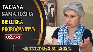 LIVE TATJANA SAMARDŽIJA  Vanja Elez Podcast 019  Biblijska proročanstva [upl. by Rennane]