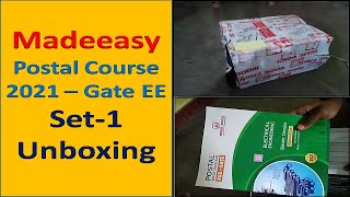 Made easy postal study course 2021GateEE Set 1 Unboxing  The Random Daily  Vlogs [upl. by Elberta]