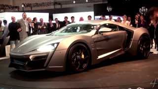 Lykan Hypersport World Debut  Dubai Motor Show 2013 [upl. by Tuppeny]