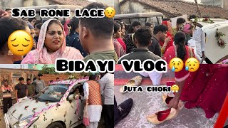 Bidayi Vlog 😢  Sab Emotional Hogaye 😔 Asansol  Kolkata  Shadi  Steven Raza Vlogs [upl. by Lita]