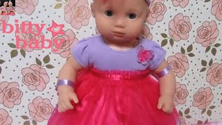 Bitty Baby Doll Valentines Outfit and Throwback Bitty Baby Haul [upl. by Nerrot]