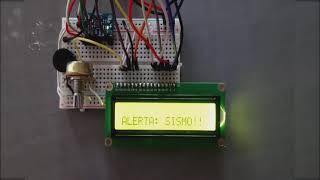 Alarma Sísmica en Arduino  Nov 2018 [upl. by Yetsirhc]