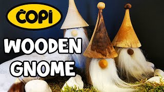 Wood turning Gnome  Christmas decoration idea [upl. by Novi]