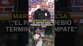 MARCELO BIELSA tras PERÚ 10 URUGUAY quotEl partido debió quedar empatadoquot  El Comercio [upl. by Stephania]