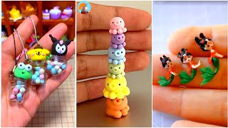 Tiny Polymer Clay Arts  Polymer Clay Tutorial  PolymerClay 10  TINY Creation [upl. by Nosremaj739]