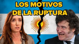 LOS MOTIVOS DE LA RUPTURA ENTRE MILEI Y VILLARRUEL ¿HAY VUELTA ATRÁS [upl. by Belshin393]