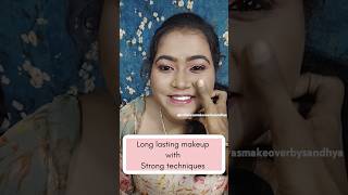 Extreme Oil skin Makeover Long lasting makeup with Strong techniques makeupartist oilyskin [upl. by Laughlin470]