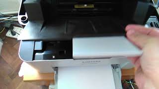 Samsung Xpress SLM2070  Replacing the Toner Cartridge [upl. by Oyek]