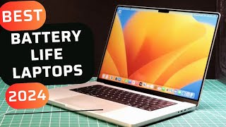 Top 5 Best Battery Life Laptops to buy in 2024 [upl. by Mateya]