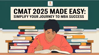 Say Goodbye to Exam Stress CMAT 2025 Simplified for You [upl. by Hamrnand]