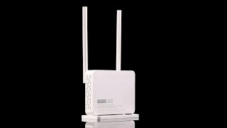 TOTOLINK ND300  300Mbps Wireless N ADSL22 Modem Router [upl. by Gine]