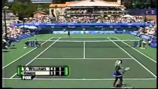 Martina Hingis v Venus Williams  1999 San Diego Highlights [upl. by Kampmeier864]