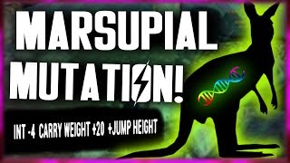 Fallout 76  MARSUPIAL MUTATION  Rare Mutation Overview [upl. by Sianna]