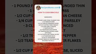 How to Cook Braciole [upl. by Elleval]