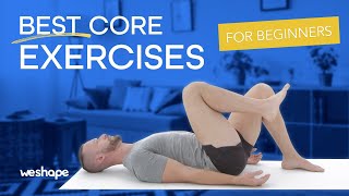 4 Best core exercises for beginners [upl. by Adnahcal]