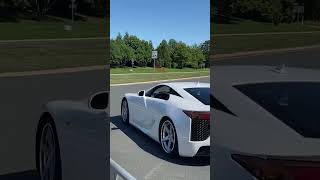 LEXUS LFA ACCELERATION AMAZING V10 SOUND yamaha f1 shorts [upl. by Enawtna]