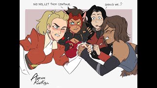 Adorable Catradora Comics 2 She Ra Comic Dub [upl. by Larkin592]