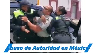 Agente de la Guardia Nacional se niega a recibir multa y agrede a policías de vialidad [upl. by Shoifet177]