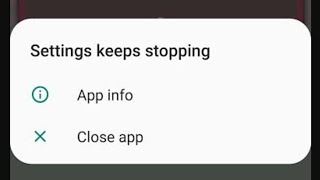 how to fix settings keeps stopping samsung Android 2022  settings keeps stopping samsung m01 core [upl. by Jovi]