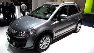 2014 Suzuki SX4 Classic 4x4  Exterior and Interior Walkaround  2013 Frankfurt Motor Show [upl. by Odidnac346]