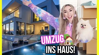 UMZUG 😱 ich ZIEHE wirklich WEG in mein TRAUM HAUS 🏡 HAUS MAKEOVER [upl. by Ivie]