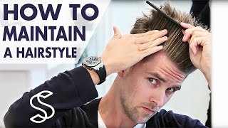 How to maintain an undercut hairstyle  Slikhaar TV [upl. by Yesima]