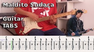 Los Prisioneros  Maldito Sudaca  Guitar TABS [upl. by Barrow]