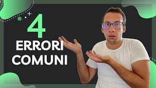 Gli errori finanziari più comuni da evitare [upl. by Adnawot]