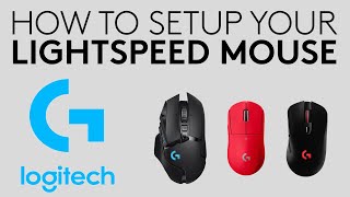 How to set up your Logitech LIGHTSPEED Mouse [upl. by Nyrhtakyram]